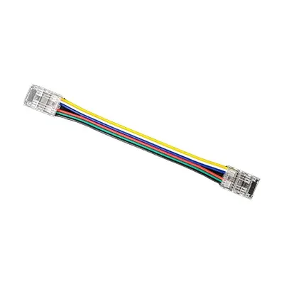 Tape-to-tape snap connector with 6'' wire-tmb